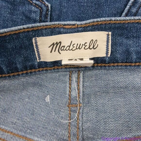 NEW Madewell The Perfect Vintage Straight Jean in Bright Indigo Wash, 27 - Picture 13 of 16